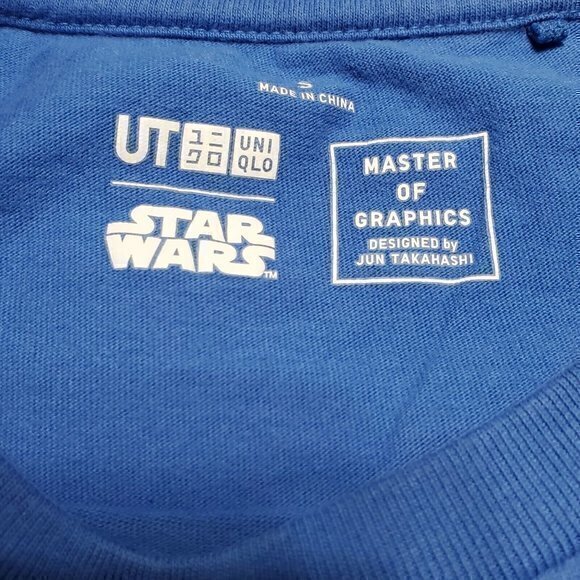 Star Wars Graphic T-Shirt, by Tetsu Nisihiyama Uniqlo Size Small - Picture 3 of 4